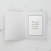 Hond in het raam voor Miss You Kaart (Binnen)