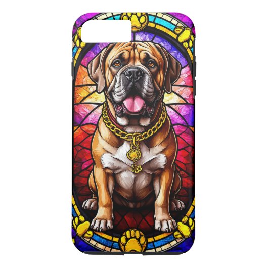 Hond in levendige kleuren en details Case-Mate iPhone case (Achterkant)