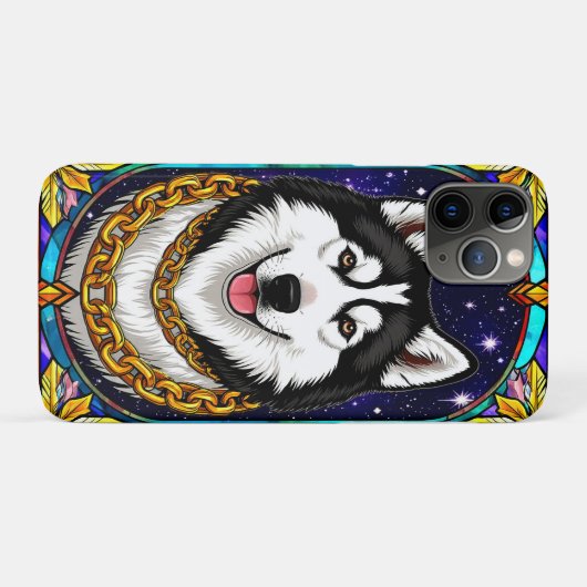 Hond in levendige kleuren en details Case-Mate iPhone case (Achterkant (horizontaal))