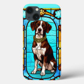 Hond in levendige kleuren en details Case-Mate iPhone case (Achterkant)