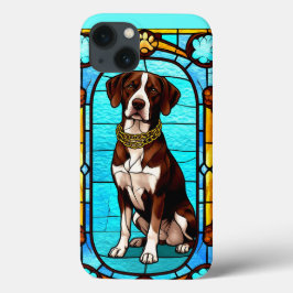 Hond in levendige kleuren en details Case-Mate iPhone case