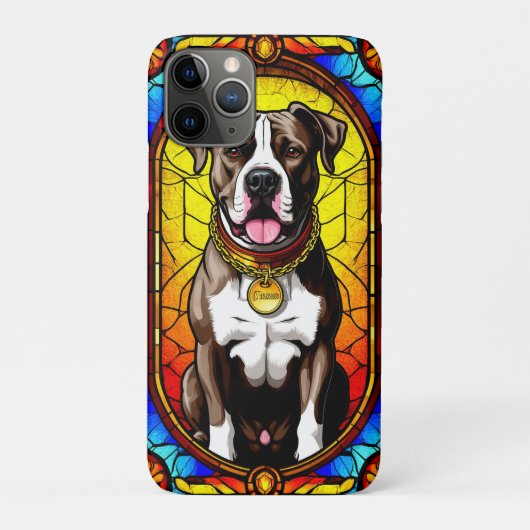 Hond in levendige kleuren en details Case-Mate iPhone case (Achterkant)