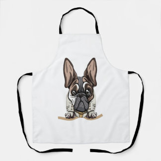 Hond in Pocket Funny Puppy voor Hondenliefhebbers Schort