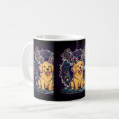 Hond in Rendiergewei Mok (Voorkant links)