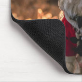 Hond in Santa Costume Muismat (Hoek)