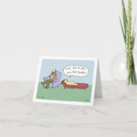 Hond in therapiecartoons | Hondenshow humor verjaa