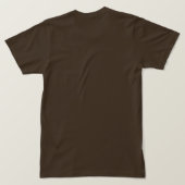 Hond in Zonnebril Bella+Canvas Jersey T-shirt (Design achterkant)
