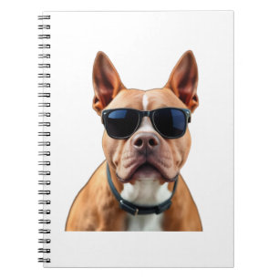 Hond in zonnebril Spiral Notitieboek