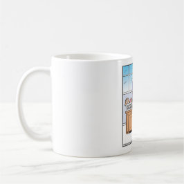 Hond Inbox en Outbox Accounting Koffiemok