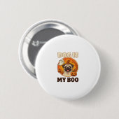 Hond Is Boo Pug Halloween Geest Pompoen Ronde Button 5,7 Cm (Voorkant /achterkant)