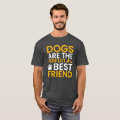 Hond is de perfecte beste vriend t-shirt (Voorkant volledig)