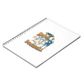 Hond Is Deurbel Blaffen Wit Blauw_1 Notitieboek (Linkerzijde)