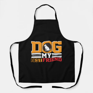 Hond is mijn beste vriend schort