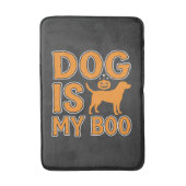 Hond Is Mijn Boo Halloween Hond Badmat (Voorkant Verticaal)
