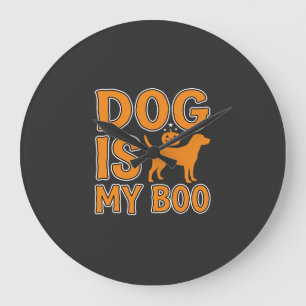 Hond Is Mijn Boo Halloween Hond Grote Klok
