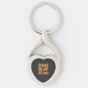Hond Is Mijn Boo Halloween Hond Sleutelhanger