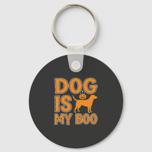 Hond Is Mijn Boo Halloween Hond Sleutelhanger