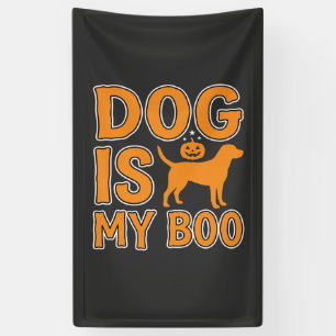 Hond Is Mijn Boo Halloween Hond Spandoek