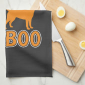 Hond Is Mijn Boo Halloween Hond Theedoek (Quarter Fold)