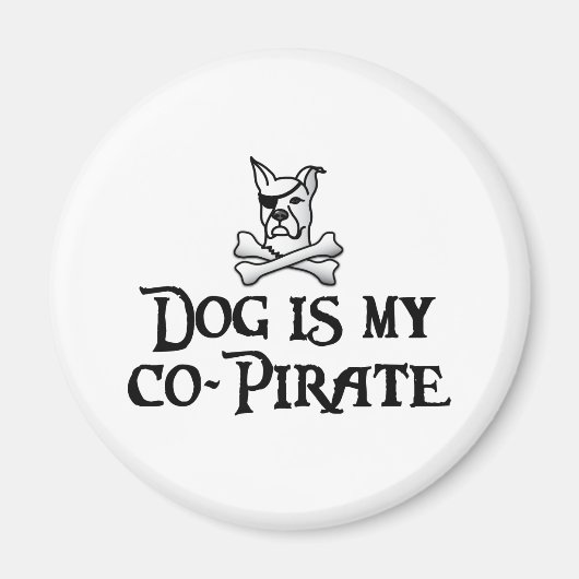 Hond is mijn copiraat magneet (Voorkant)