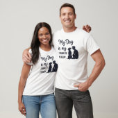 Hond is mijn favoriete quote t-shirt (Unisex)