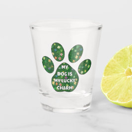 Hond Is Mijn Geluksbrenger Shot Glas