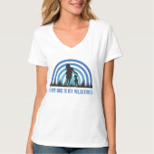 hond is mijn valentijn, mijn hond is mijn valentij t-shirt (Voorkant)