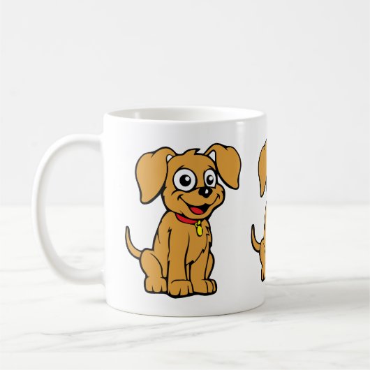Hond is Verward Koffie Koffiemok (Links)