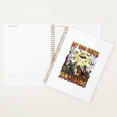 Hond Jaagt op Zombies Halloween Duitse Herdersmaan Planner (Display)