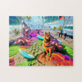 Hond Jigsaw Puzzel (Horizontaal)