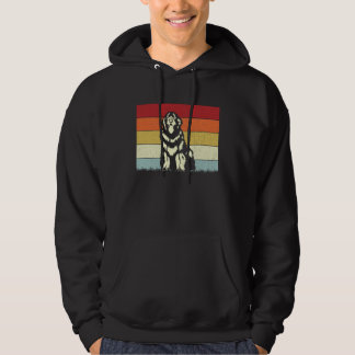Hond Jongens Meisjes Vintage Newfoundlander Honden Hoodie