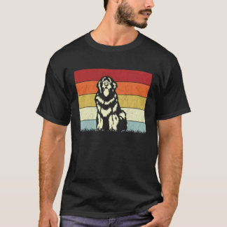 Hond Jongens Meisjes Vintage Newfoundlandse Honden T-shirt