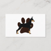 Hond K9 | hondenpoot Visitekaartje (Voorkant)