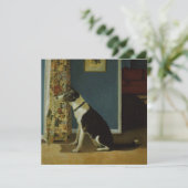 Hond  kaart (Staand voorkant)