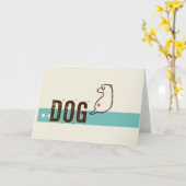 Hond Kaart (Gele Bloem)