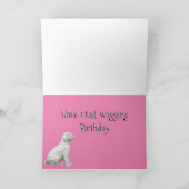 Hond Kaarten - Gepersonaliseerde Verjaardag Kaart (Binnen)