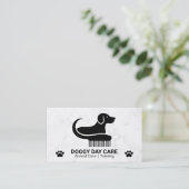 Hond Kam Logo | Poot Visitekaartje (Staand voorkant)