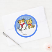 Hond & Kat Cadeau Labels (Envelop)