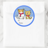 Hond & Kat Cadeau Labels (Tas)
