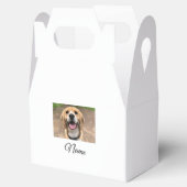 Hond kat foto voeg huisdier naam cu aangepaste gep bedankdoosjes (Geopend)