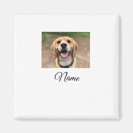 Hond kat foto voeg huisdier naam cu aangepaste gep magneet