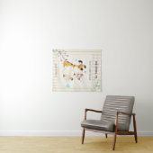 Hond & Kat Geslacht Reveal Wandkleed (In Situ (horizontaal))