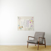 Hond & Kat Geslacht Reveal Wandkleed (In Situ (horizontaal))