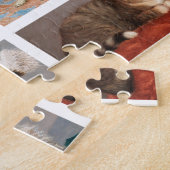 Hond Kat Huisdieren 8 Foto Portret Collage Keepsak Legpuzzel (Zijkant)