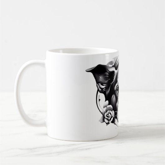 Hond & Kat Koffie Mok Design (Links)