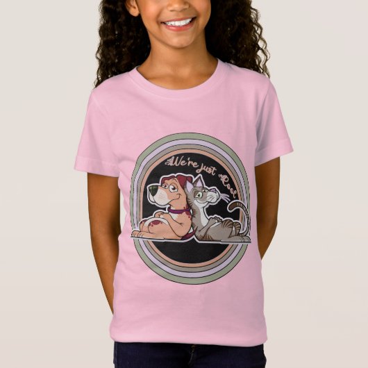 Hond Kat Relatie T-shirt (Voorkant)