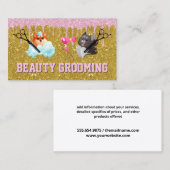 Hond kat verzorging en baden visitekaartje (Voorkant / Achterkant)