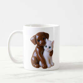 Hond & Kat Vriendschap Koffiemok