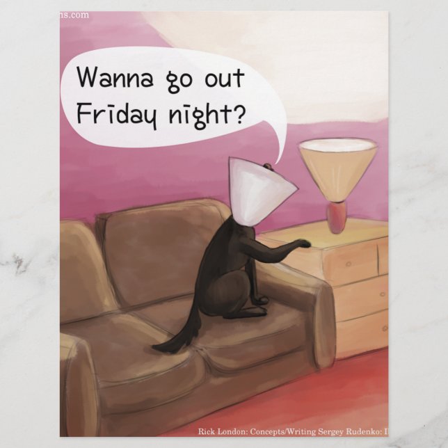 Hond Kegel Dating Grappige Cartoon (Voorkant)