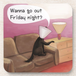 Hond Kegel Dating Grappige Cartoon Bier Onderzetter